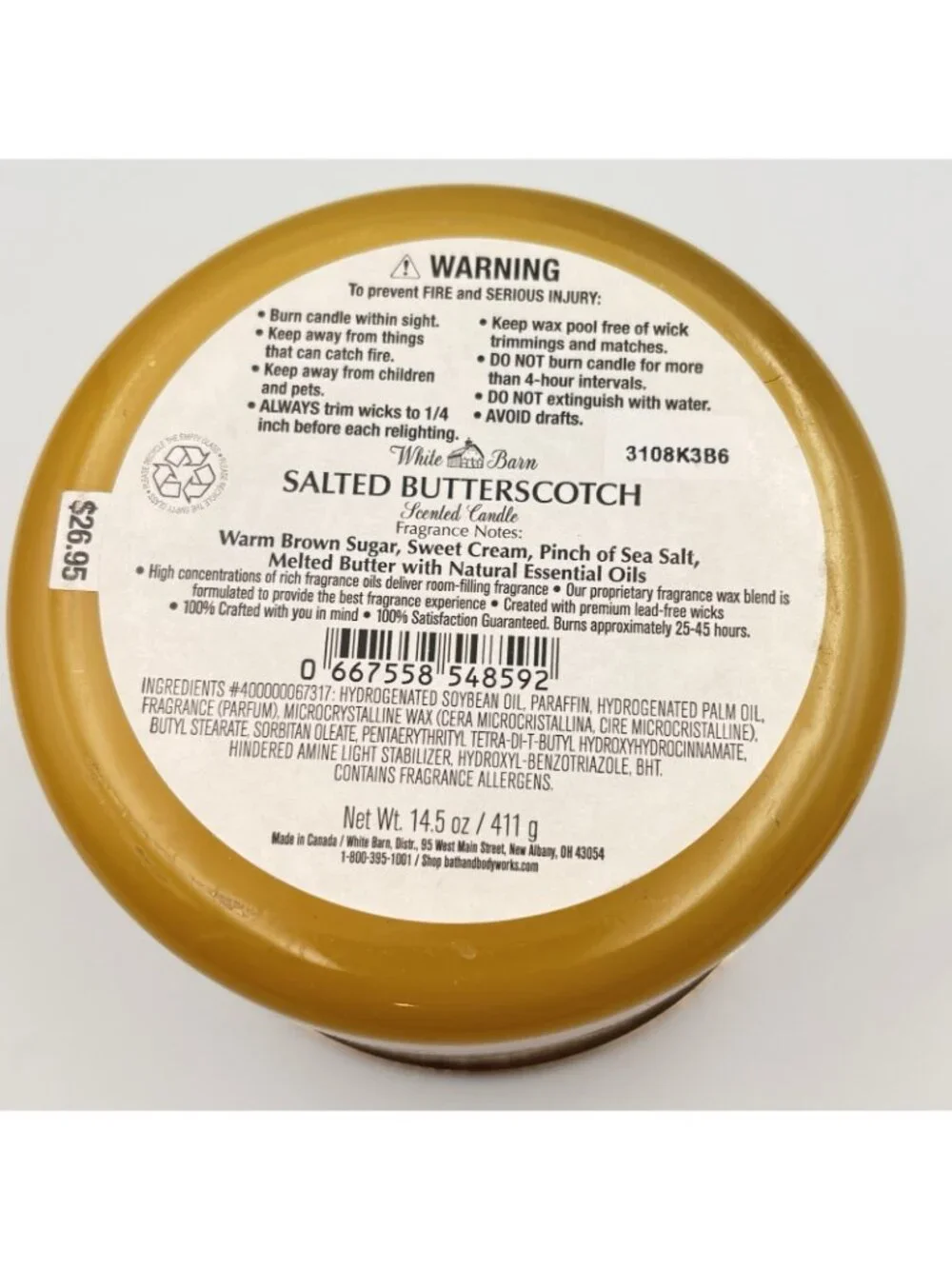 Bath & Body Works please see